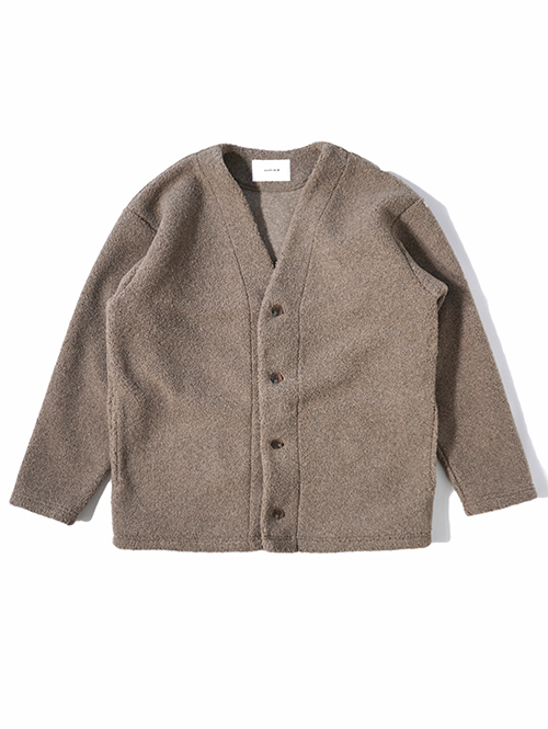 SALUTE HELM　ボア カーデジャケット -  Greige (85508) 再入荷