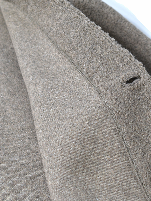 SALUTE HELM　ボア カーデジャケット -  Greige (85508) 再入荷