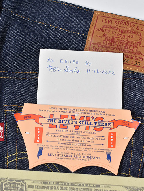 Levis® Tom Sachs 1947, 501® Jeans