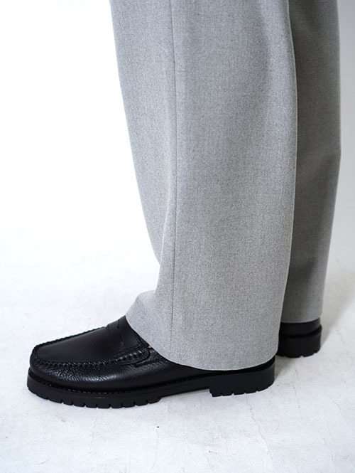 LA MOND   CASHMERE TOUCH STANDARD WIDE PANT - Gray