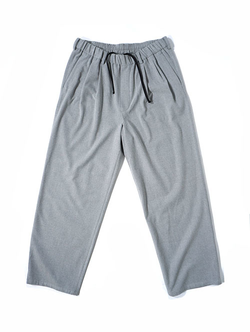 LA MOND   CASHMERE TOUCH STANDARD WIDE PANT - Gray
