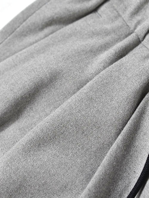 LA MOND   CASHMERE TOUCH STANDARD WIDE PANT - Gray