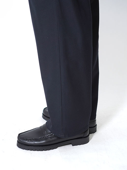 LA MOND   CASHMERE TOUCH STANDARD WIDE PANT - Black