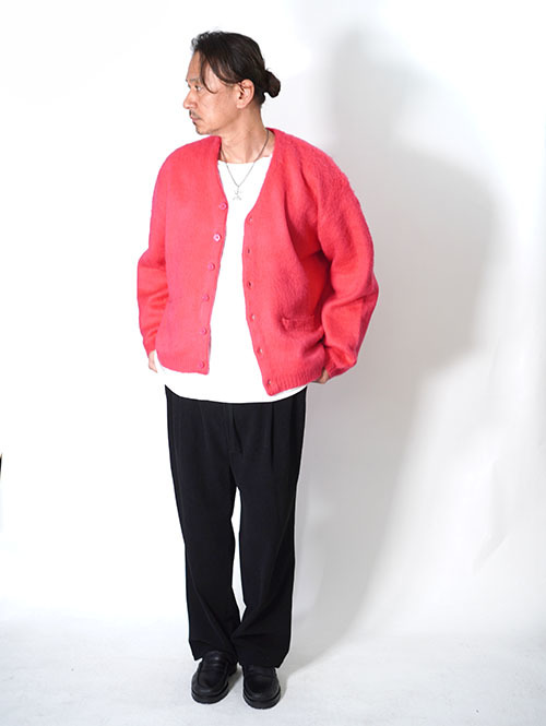 TOWNCRAFT / SOLID SHAGGY Cardigan