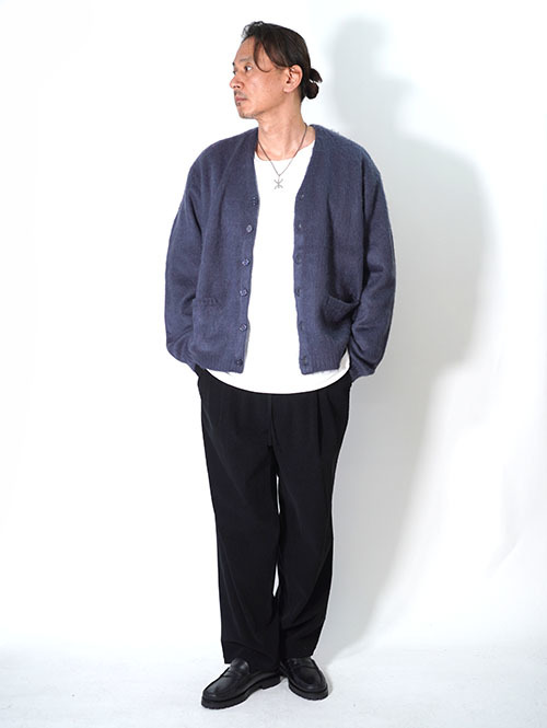 TOWNCRAFT / SOLID SHAGGY Cardigan
