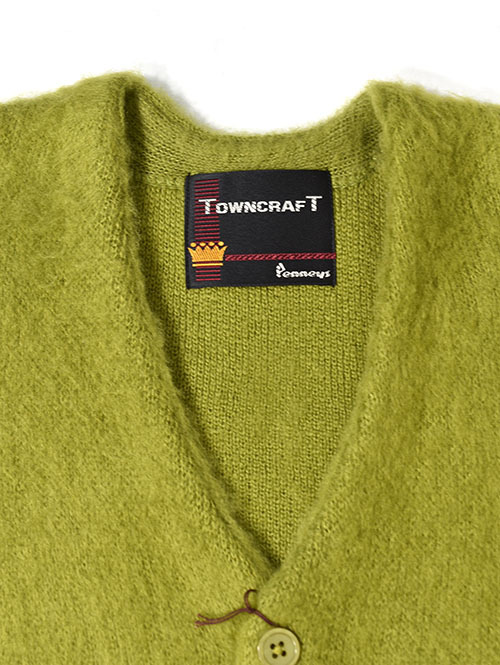 TOWNCRAFT / SOLID SHAGGY Cardigan