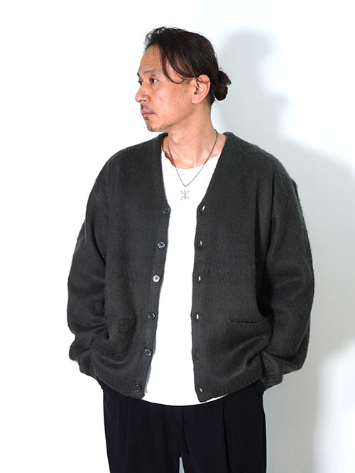 TOWNCRAFT / SOLID SHAGGY Cardigan