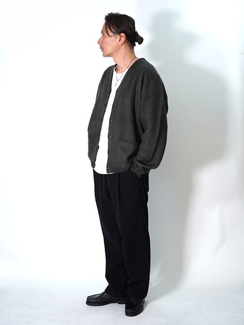 TOWNCRAFT / SOLID SHAGGY Cardigan