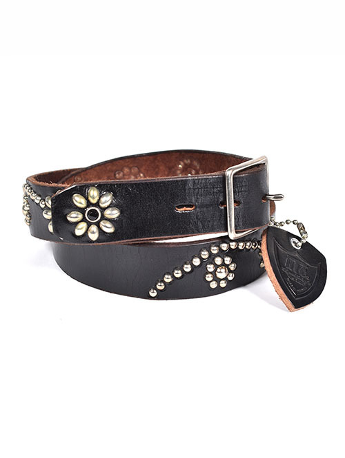 HTC Belt #25 Turquoise 1.25 W/End  Black/Silver/Black	 	