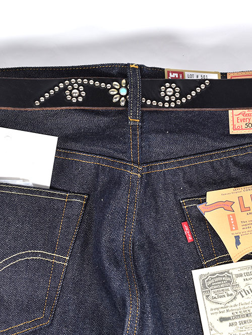 HTC Belt #25 Turquoise 1.25 W/End  Black/Sliver/Turquoise	 	