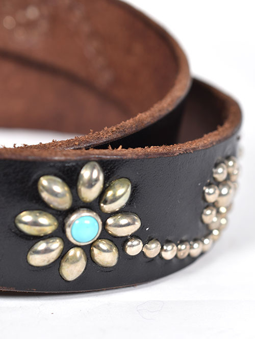 HTC Belt #25 Turquoise 1.25 W/End  Black/Sliver/Turquoise	 	