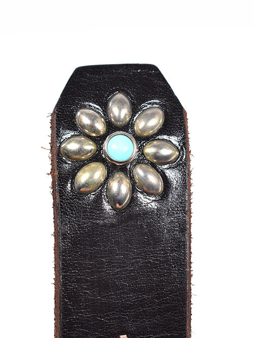 HTC Belt #25 Turquoise 1.25 W/End  Black/Sliver/Turquoise	 	