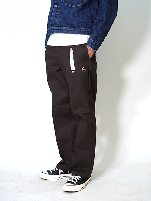 HTC Dickies Pants #Flower Stone - Brown