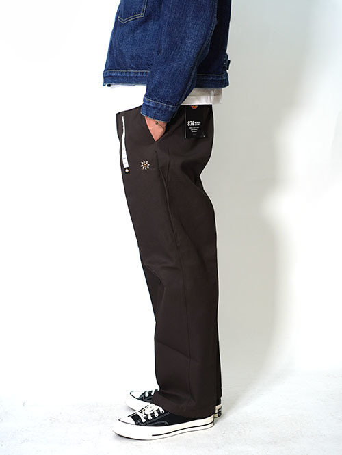 HTC Dickies Pants #Flower Stone - Brown