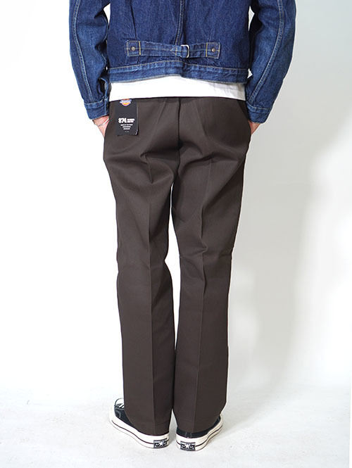HTC Dickies Pants #Flower Stone - Brown