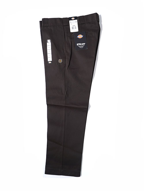 HTC Dickies Pants #Flower Stone - Brown
