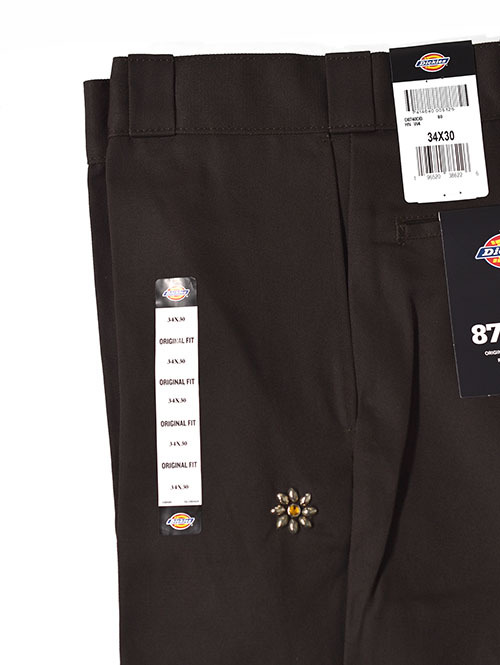 HTC Dickies Pants #Flower Stone - Brown