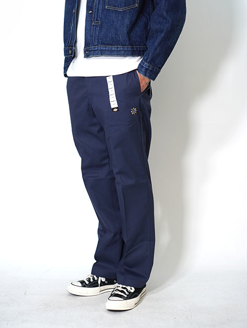 HTC Dickies Pants #Flower Stone - Navy