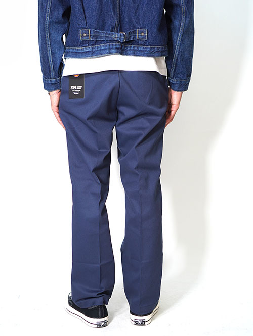 HTC Dickies Pants #Flower Stone - Navy