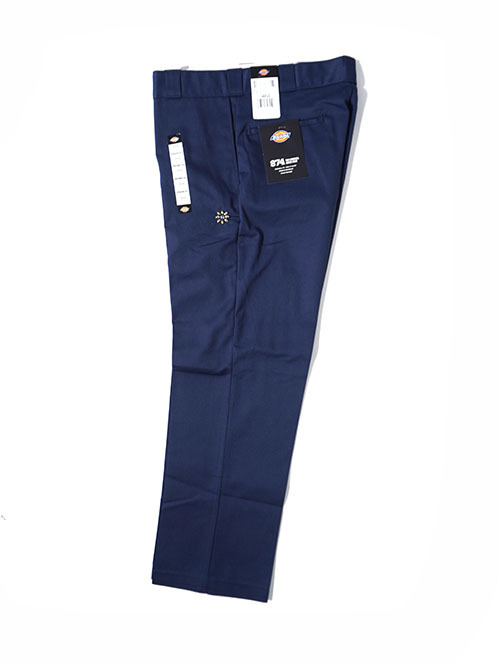 HTC Dickies Pants #Flower Stone - Navy
