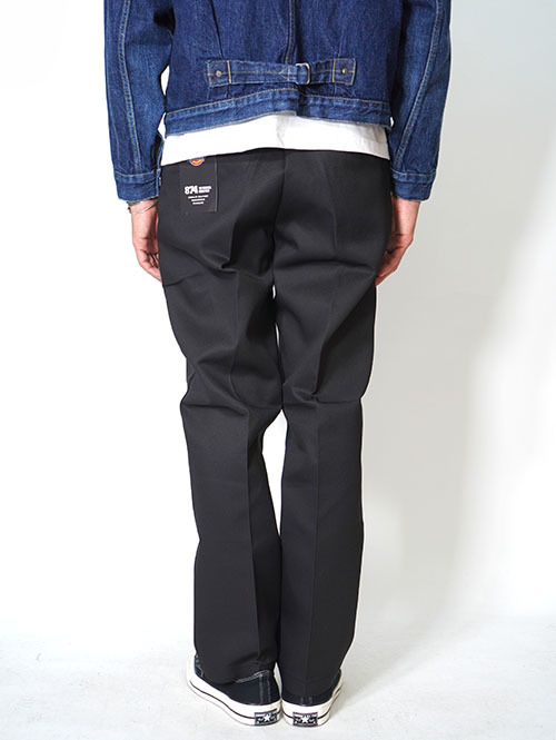 HTC Dickies Pants #Flower Stone - Black