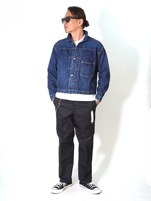 HTC Dickies Pants #SN-32 W.Chain - Black