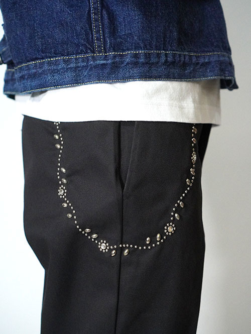 HTC Dickies Pants #SN-32 W.Chain - Black