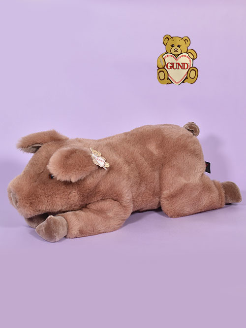 GUND Vintage (ガンド）Piggaletto 　ぶたのぬいぐるみ　ブタ　縫いぐるみ　アンティーク