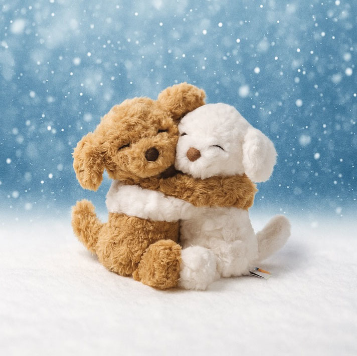 【先行予約】入荷後発送　Mchugs （マックハグス）Harmony Hugging The Puppy ハグしている犬　