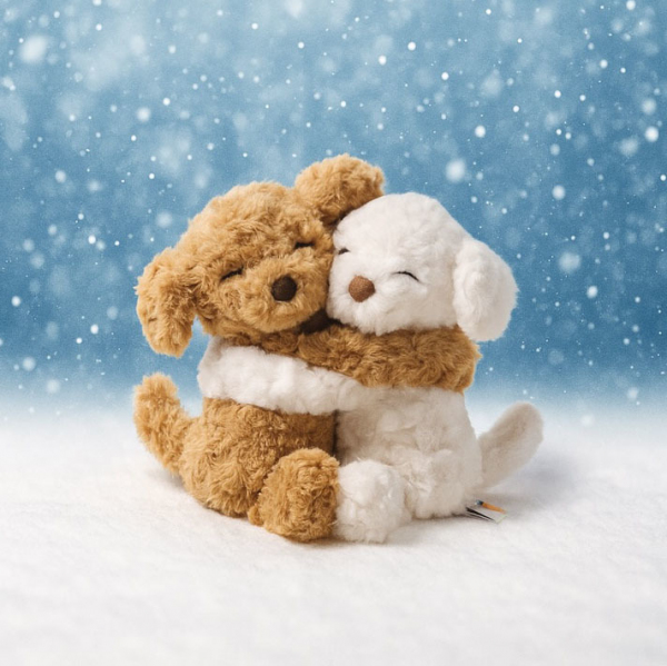 【先行予約】入荷後発送　Mchugs （マックハグス）Harmony Hugging The Puppy ハグしている犬　