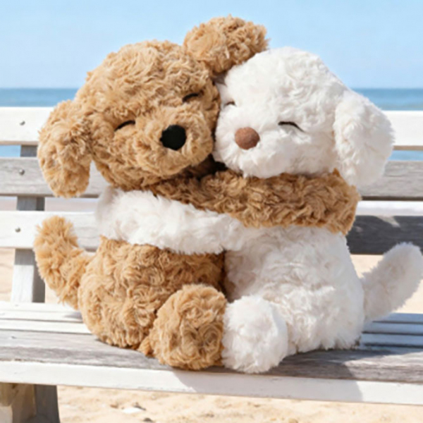 【先行予約】入荷後発送　Mchugs （マックハグス）Harmony Hugging The Puppy ハグしている犬　