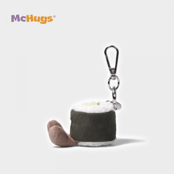 Mchugs Cucumber Sushi Roll Bag Charm　（マックハグス）キューカンバースシロールチャーム　 かっぱ巻き　寿司　チャーム