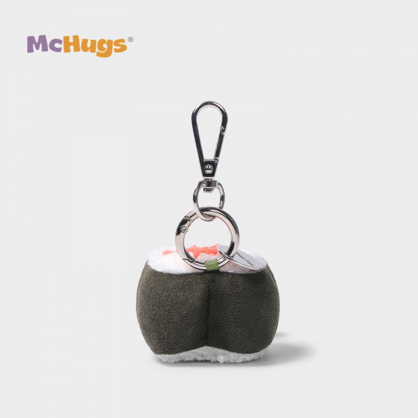 Mchugs Tuna Sushi Roll Bag Charm（マックハグス）鉄火巻き　ツナスシロール　チャーム　寿司　チャーム　まぐろ　巻き寿司