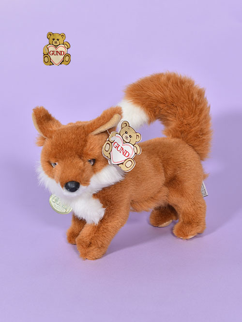 GUND Vintage (ガンド） 　FOX 　きつねのぬいぐるみ　キツネ　縫いぐるみ　アンティーク