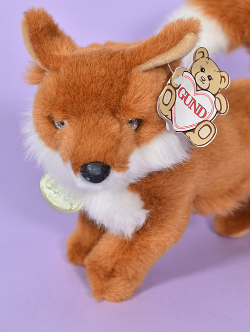 GUND Vintage (ガンド） 　FOX 　きつねのぬいぐるみ　キツネ　縫いぐるみ　アンティーク