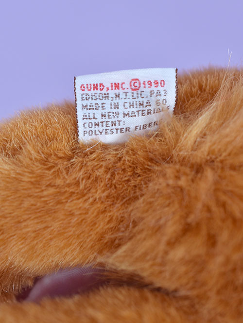 GUND Vintage (ガンド） 　FOX 　きつねのぬいぐるみ　キツネ　縫いぐるみ　アンティーク