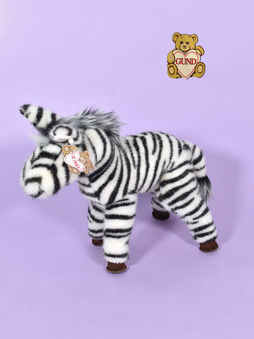 GUND Vintage (ガンド） 　しまうまのぬいぐるみ　シマウマ　縫いぐるみ　アンティーク