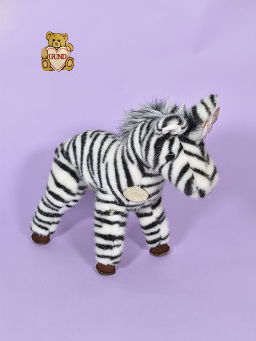 GUND Vintage (ガンド） 　しまうまのぬいぐるみ　シマウマ　縫いぐるみ　アンティーク