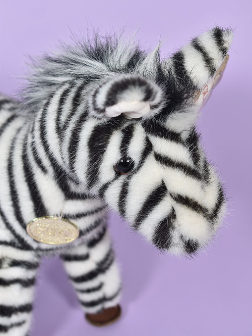 GUND Vintage (ガンド） 　しまうまのぬいぐるみ　シマウマ　縫いぐるみ　アンティーク