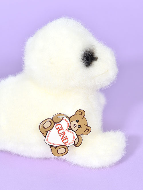 GUND Vintage (ガンド） Seal 　Phinea Style3250 　あざらしのぬいぐるみ　アザラシ　縫いぐるみ　アンティーク　白いアザラシ