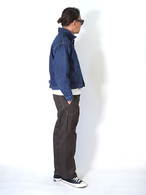 HTC Dickies Pants #Arrow Chain - Brown