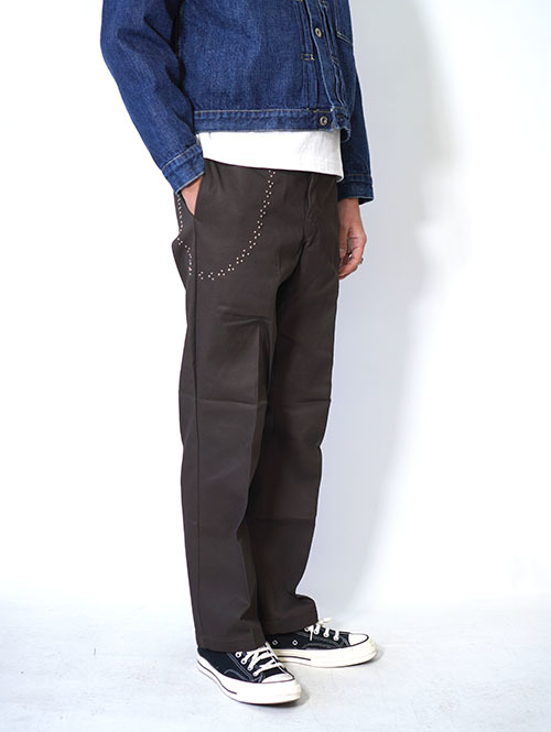 HTC Dickies Pants #Arrow Chain - Brown