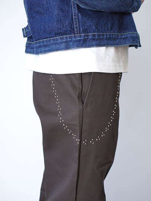 HTC Dickies Pants #Arrow Chain - Brown