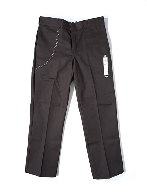 HTC Dickies Pants #Arrow Chain - Brown