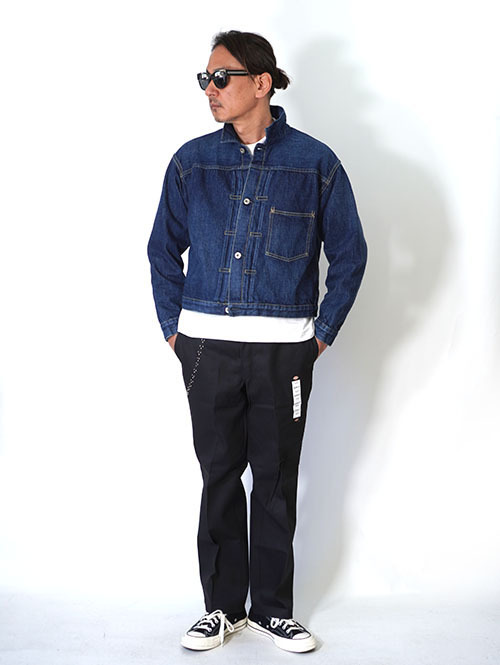 HTC Dickies Pants #Arrow Chain - Black