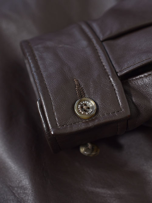 Polo Ralph Lauren Lamb Leather Jacket