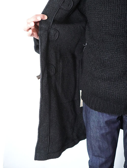 Gloverall 0512/TM ダッフルコート-Charcoal Grey