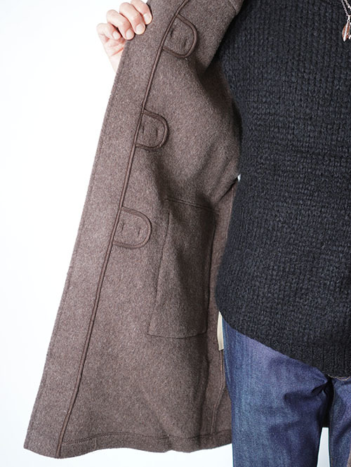 Gloverall 0512/TM ダッフルコート-M.Brown