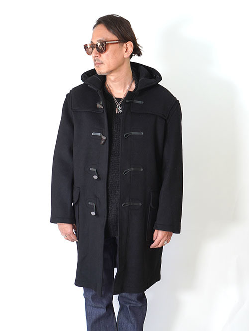 Gloverall 0512/TM ダッフルコート-Black