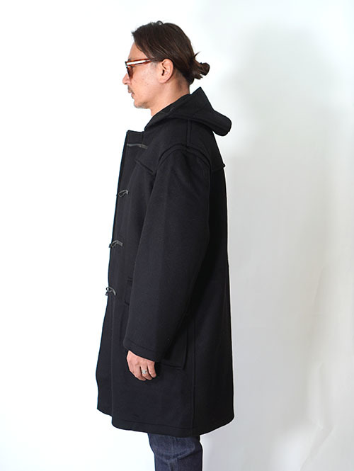 Gloverall 0512/TM ダッフルコート-Black